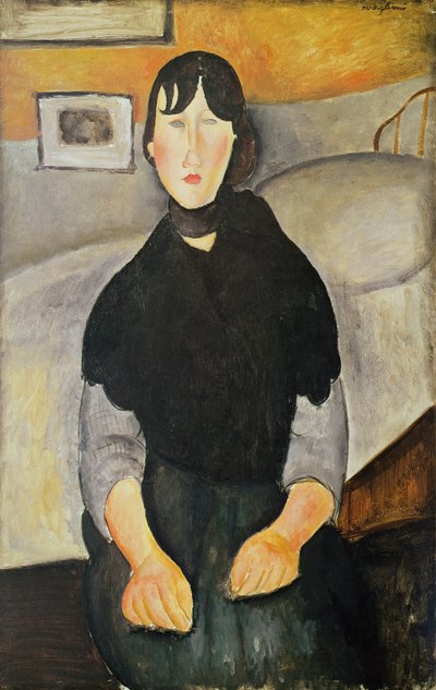 Young Woman of the People by Amedeo Modigliani